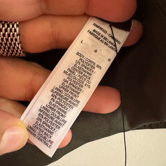 New Nike Training Dri-FIT Swoosh Padded Sports Bra Green Racerback Strap Sz L - Picture 4 of 5